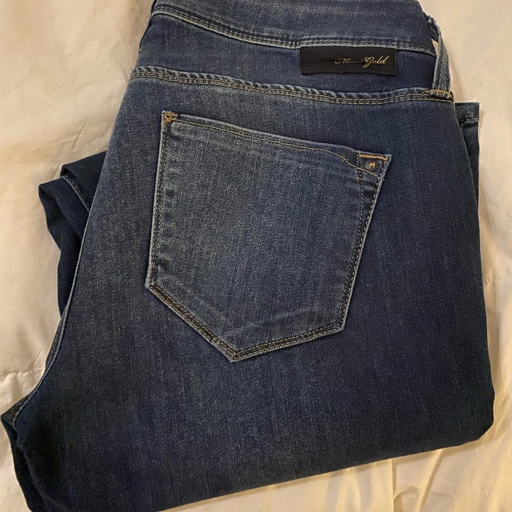 Mavi Gold Mid Rise Skinny Jeans